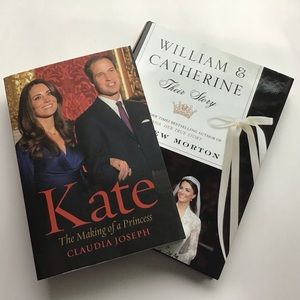 2 William & Kate Books Kate Making of a Princess and William & Kate Their Story